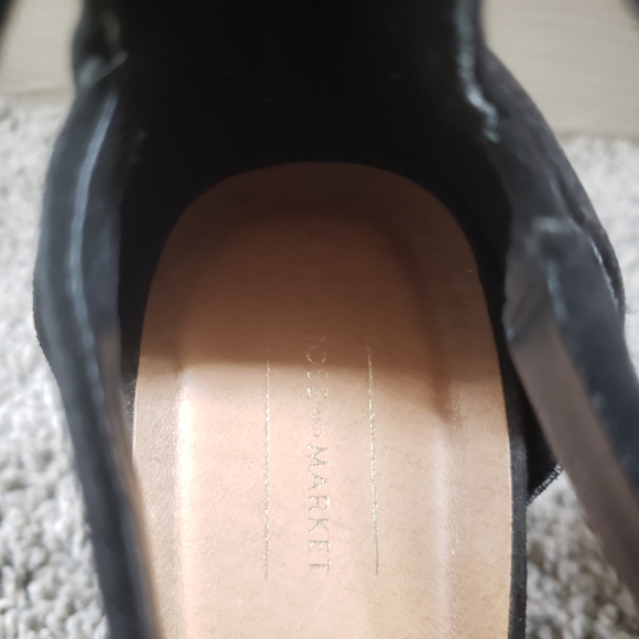 Melrose and Market "Rory" Strappy Block Heel Sandal - Black size 8.5 - Picture 7 of 9